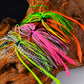 Proberos 10PC Bright Skirted Fishing Lures Ready to Fish Jigs for Quick Catches