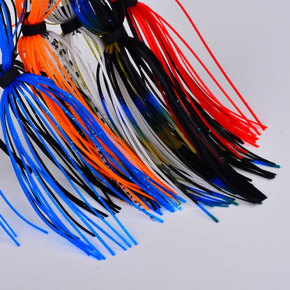 SUNLURE PJ032 Silicone Skirt Tails 10Pcs | Fishing Jig & Spinnerbait Skirts