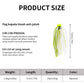 Proberos 10PC Vibrant Skirted Jig Heads – Top - Selling Fishing Baits for Anglers