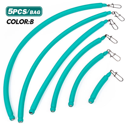 PROBEROS Dragging Rubber Lead Weight Sinker 5PCS