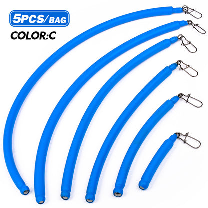 PROBEROS Dragging Rubber Lead Weight Sinker 5PCS