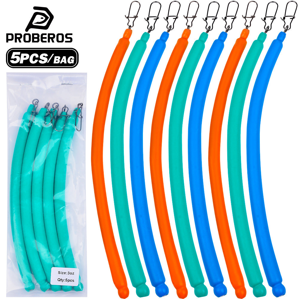 PROBEROS Dragging Rubber Lead Weight Sinker 5PCS/Bag&nbsp;