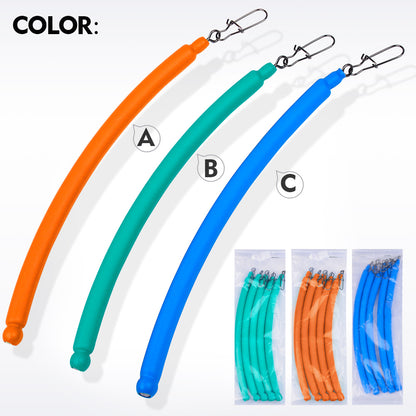 PROBEROS Dragging Rubber Lead Weight Sinker 5PCS