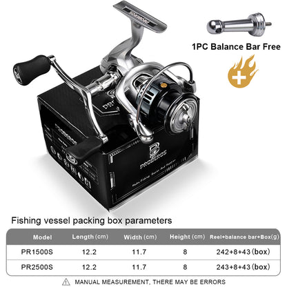 PROBEROS® PowerGrip Spinning Reel Power Meets Precision – Built for Speed and Control