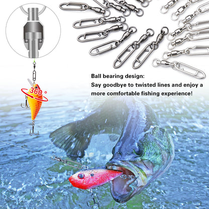 PROBEROS Built-in High-Speed Bearing Swivel for Smooth Rotation
