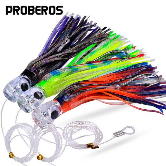 #328 PROBEROS Soft Lure Trolling Bait Deep Sea Fishing Bait 70g 17mm