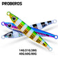 PROBEROS 5pcs Luminous Fishing Lure - Slow Jigging Hard Lure, Iron Plate Fish Design, Realistic Stripes & Marble Patterns, Sunken Throwing Device for Fishing, Fishing Lure - Proberos