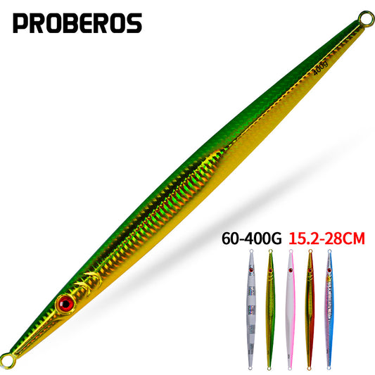 PROBEROS 5PCS Metal Fishing Lure 60g-400g Jigging Bait Trolling Wobbler Artificial Hard Swimbait Sinking Leurre Sea Fishing Isca