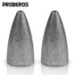 PROBEROS® Bullet Lead Lure Lead Bullet Lead Texas Free Fishing Rig Fishing Anti Hanging Bottom Lure Accessories 50pcs - Proberos