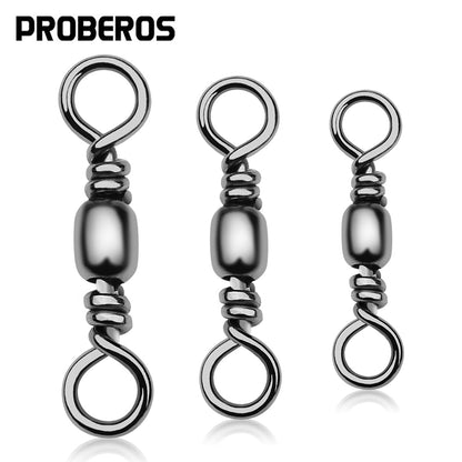 PROBEROS Bottle Swivel Buckle Lure Bait Connector B Type Ring Pin Ring Fishing Accessories 200pcs