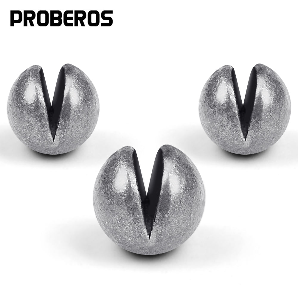 PROBEROS Open Bite Lead Counterweight Open Lead Round Lead Clamp No Injury Line Fast Lead Sinker Sea Fishing Fishing Accessories 300pcs