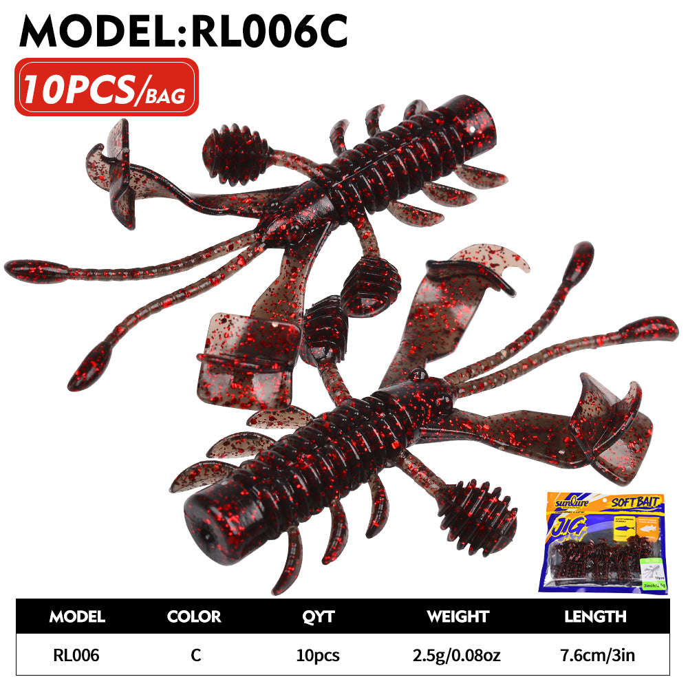 PROBEROS RL006 Creature Bait for Bass Trout Pike