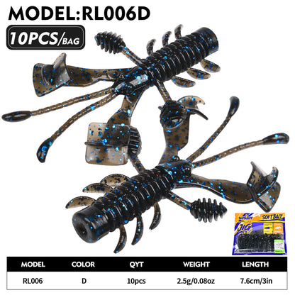 PROBEROS RL006 Creature Bait for Bass Trout Pike