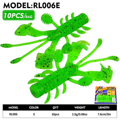 PROBEROS RL006 Creature Bait for Bass Trout Pike