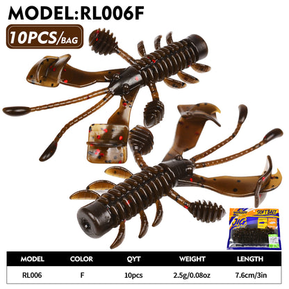 PROBEROS RL006 Creature Bait for Bass Trout Pike