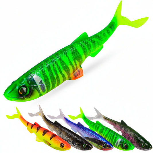 SUNLURE RL5600 Paddle Tail Swimbait Soft Plastic Lure 8.4cm-22.4cm