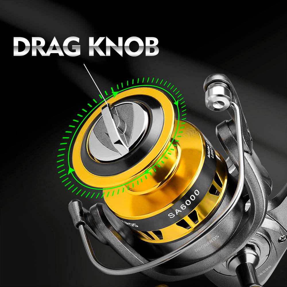 PROBEROS® NylonCore Spinning Reel Lightweight. Rugged. Adventure-Ready. - Proberos