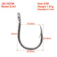 PROBEROS stainless steel hooks for sea fishing have barbs with hoop hooks, seawater corrosion resistant boat hooks, iron plate hooks, 50pcs - Proberos