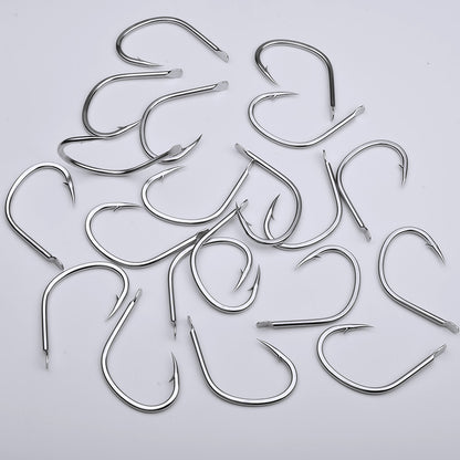 PROBEROS SJ57 Stainless Steel Circle Fishing Hooks, 1/0#-9/0# Heavy Duty Hooks