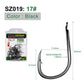 PROBEROS 500pcs Flat Hook Jigging Slow Jig iron plate Hook High Carbon Steel Saltwater Fishing Hook Fishhook - Proberos