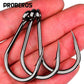 PROBEROS 100pcs Ultra-Sharp High Carbon Steel - Octopus Circle Hooks for Saltwater Fishing,127-297LB Hook Strength - Proberos