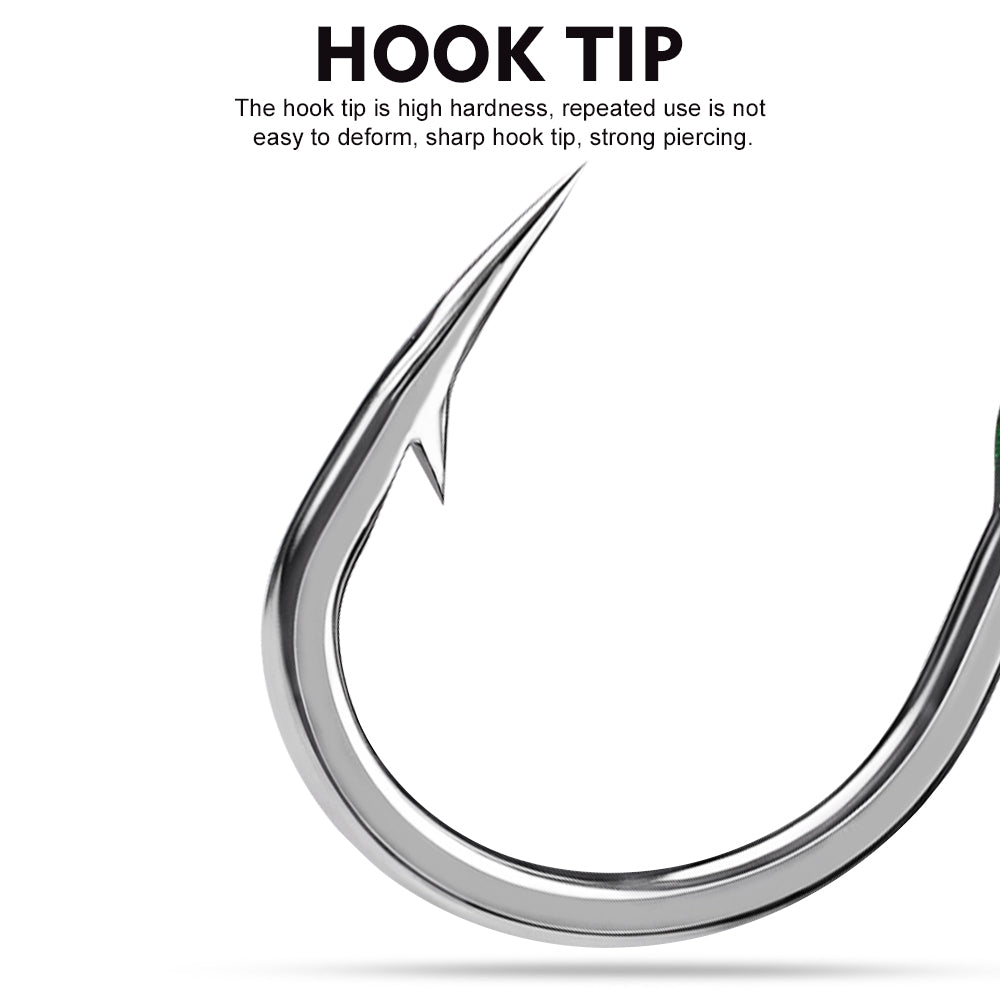 Proberos SZ133 Saltwater Jigging Assist Hooks | Pre-Tied Heavy Duty