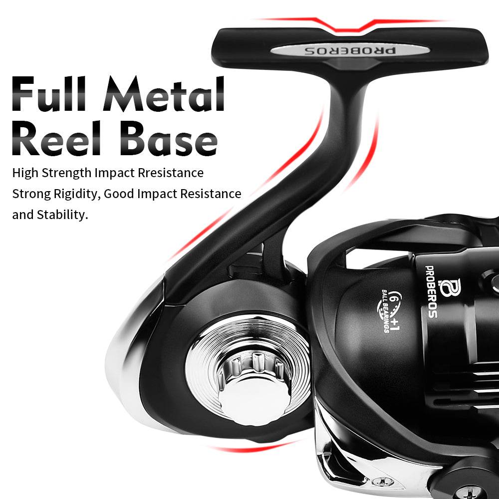 PROBEROS® AlloyCore Spinning Reel Precision Engineered for Durability, Control, and Effortless Performance - Proberos