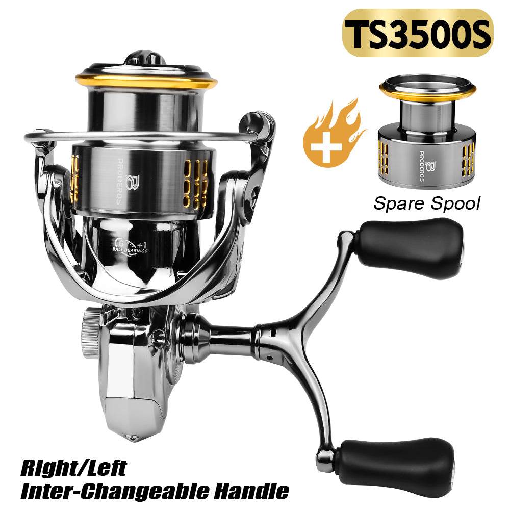 PROBEROS® AlloyForce Spinning Reel Precision Crafted for Power, Durability, and Unmatched Control - Proberos