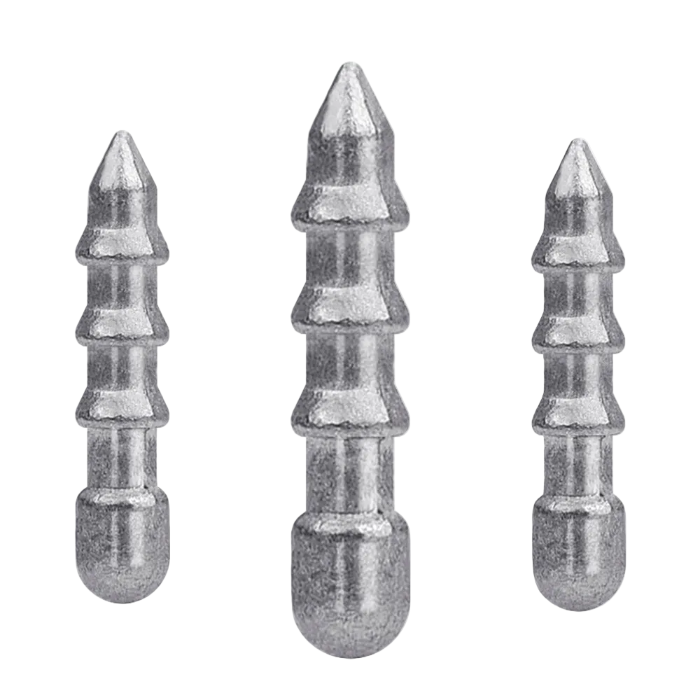 PROBEROS 20Pcs Lure Insert Lead Sinker 1g-3.5g Soft Bait Nail Weight
