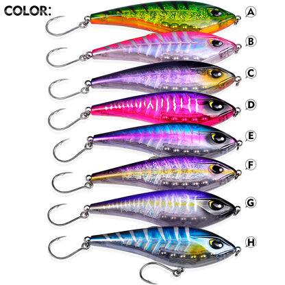 Katyusha DW661 Floating VIB offshore jigging lures in 8 realistic color options