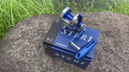 PROBEROS Full Metal Slow Pitch Jigging Reel 5.7:1 Gear Ratio - PJG300/PJG400 Saltwater Offshore Fishing Reel