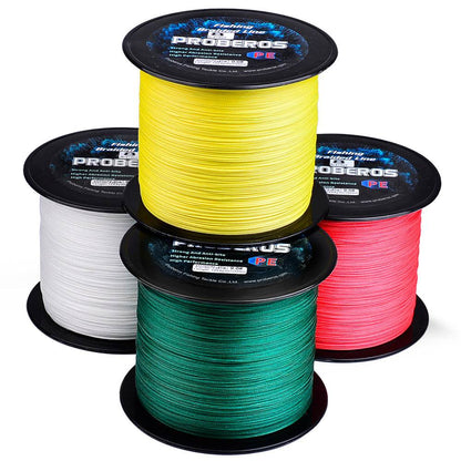 PROBEROS 2000m Braided Fishing Line 8 Strand Photosynth Coating｜Stealth Hunt in Amazon, Mariana & Martian Brines - Proberos