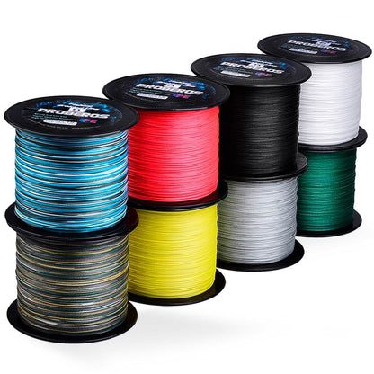PROBEROS 2000m Braided Fishing Line 8 Strand Photosynth Coating｜Stealth Hunt in Amazon, Mariana & Martian Brines - Proberos