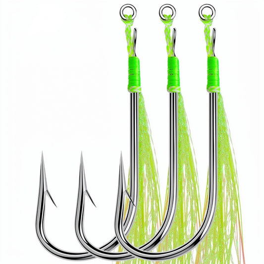 PROBEROS Assist-Haken 3#-3/0#, 5 Stk., mit Assist-Haken – Salzwasser