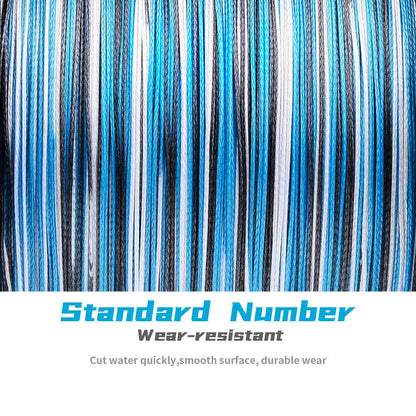PROBEROS 500m Braided Fishing Line 8 Strand DarkEnergy Shield｜Fishing Across Ice Age, Lava Seas & Void Zones - Proberos