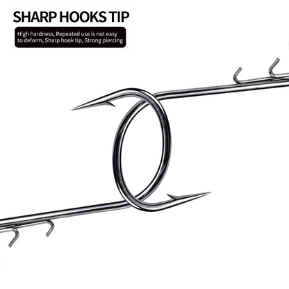 Cylinder lead head with integrated dual bait keepers for locking soft plastic lures
