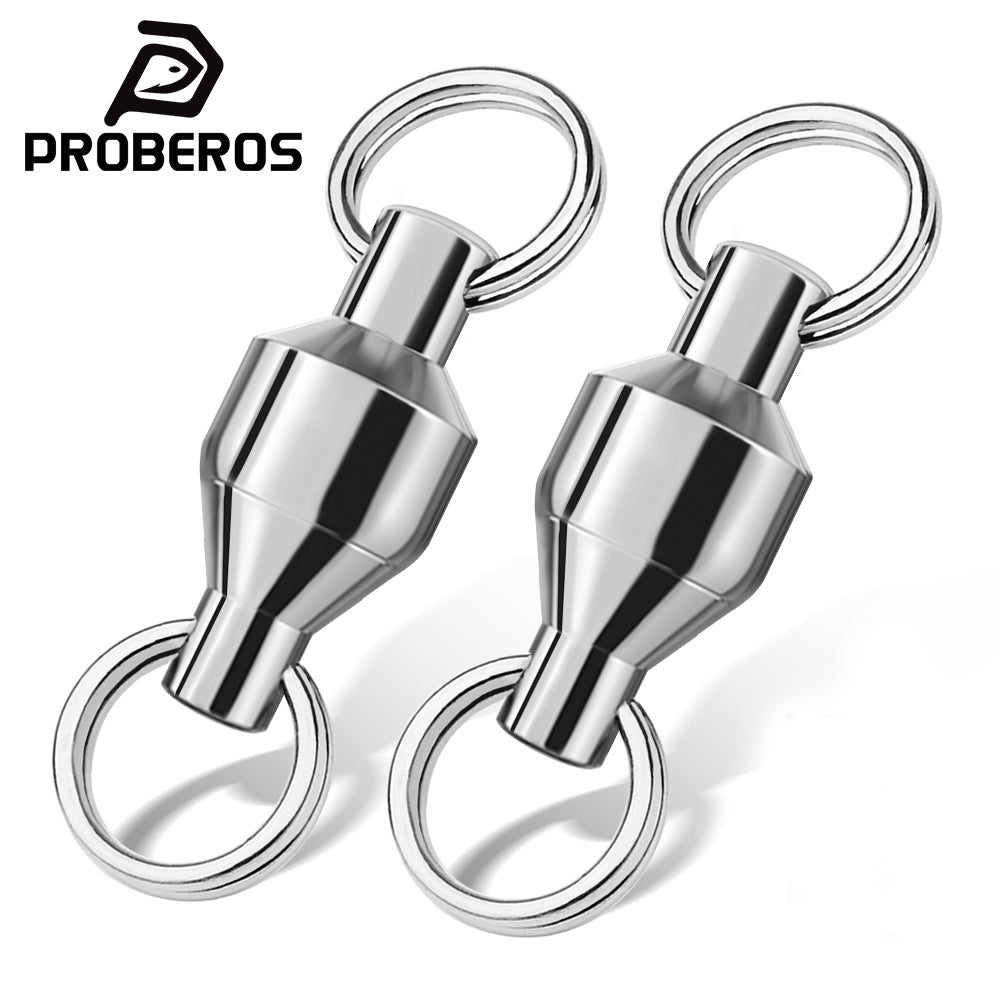 PROBEROS DAC004 Double-Headed Double-Ring Bearing Swivel High-Speed Connector 10Pcs