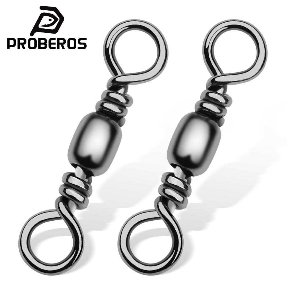 PROBEROS DAC015 Tapered Swivel with Type B Snap Lure Connector 20Pcs