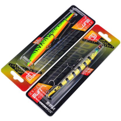 Standard 1PC per pack blister packaging for PROBEROS DW617 topwater pencil popper bait