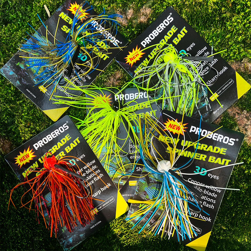Proberos DW635 spinnerbait fishing lure 1PC pack packaging