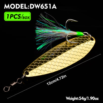 Proberos DW651 saltwater spoon lure Color A