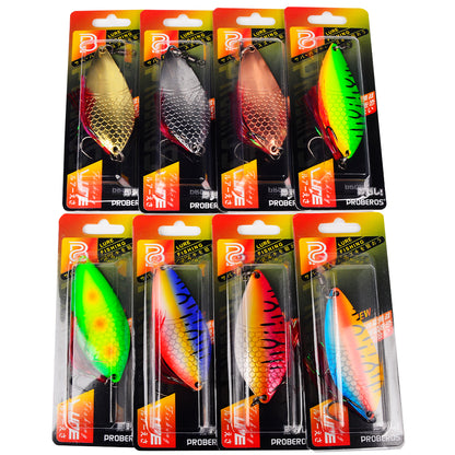 Proberos DW653 metal spoon lure 1PC single pack packaging