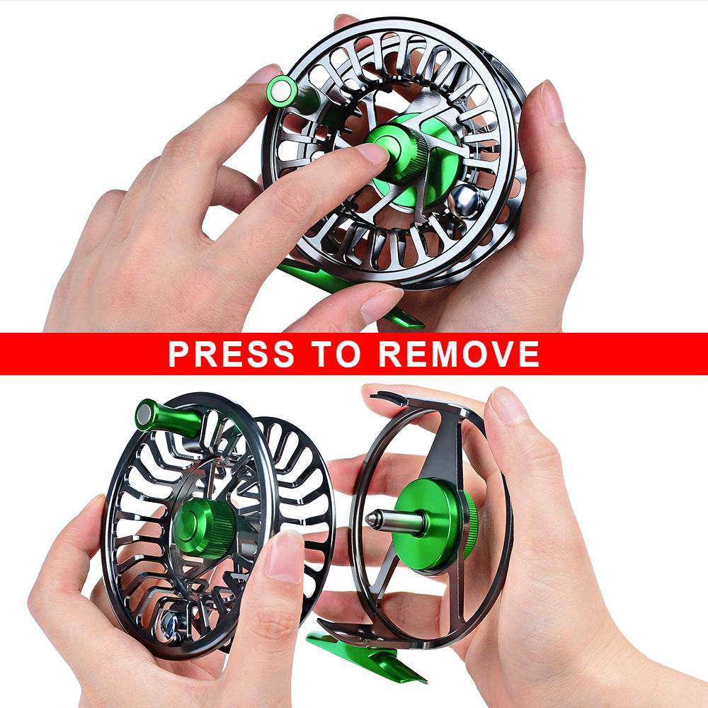 PROBEROS® FR05N COLOR B PREMIUM SEALED BEARING FLY REEL Precision Redefined for the Discerning Angler - Proberos