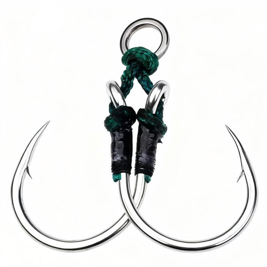 PROBEROS Assist-Haken 3/0#-13/0#, 2 Sets, mit Assist-Haken – Salzwasser
