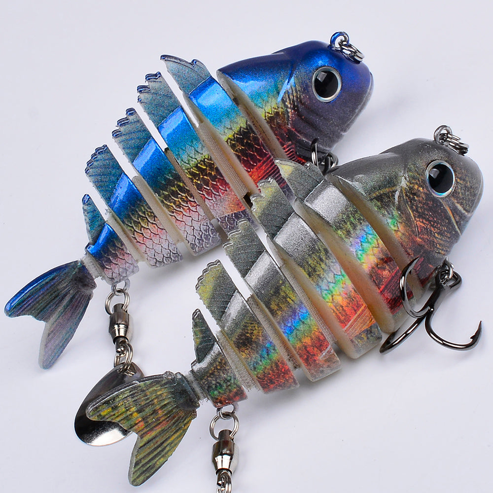 view details of Proberos HS078 multi jointed fishing hard bait
