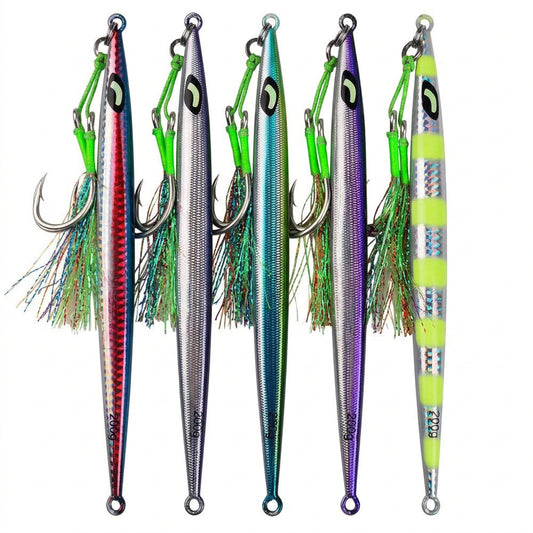 PROBEROS Inshore Vertical Metal Jigs 60g-200g for Tuna Amberjack