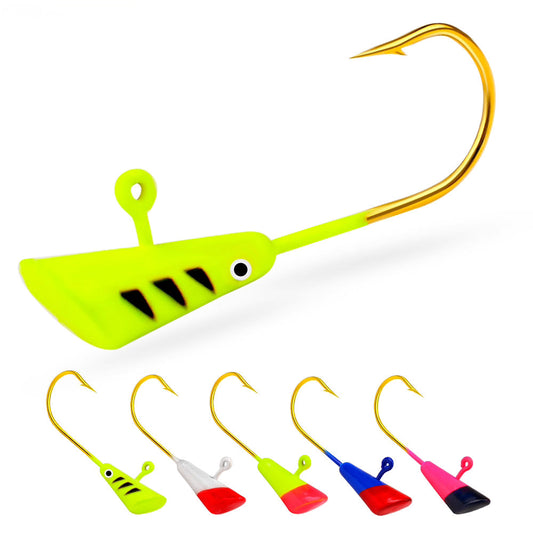 PROBEROS JIG027 Cabeça chumbada 1g-3g, 5 un. – água salgada