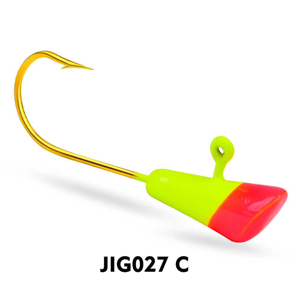PROBEROS JIG027 lead jig head fishing hook in Color C