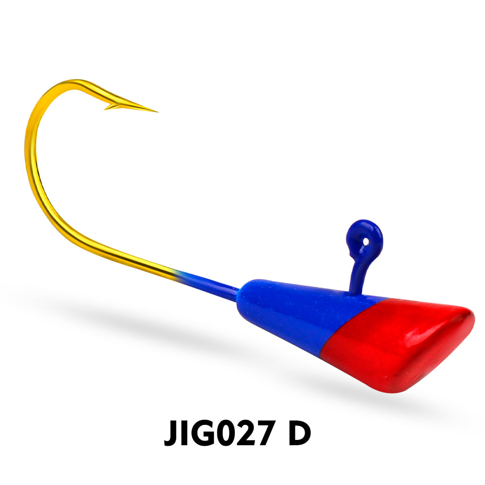 PROBEROS JIG027 lead jig head fishing hook in Color D