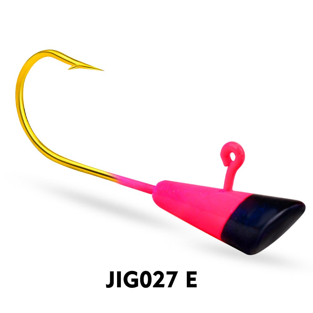 PROBEROS JIG027 lead jig head fishing hook in Color E